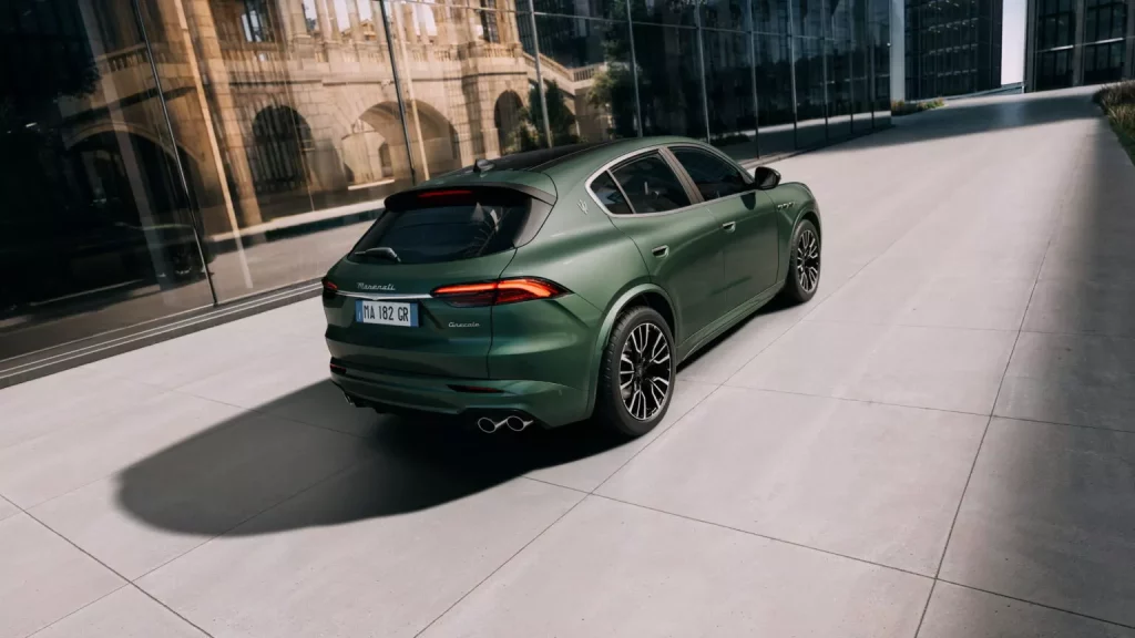 2025 Maserati Grecale USA. Imagen trasera.