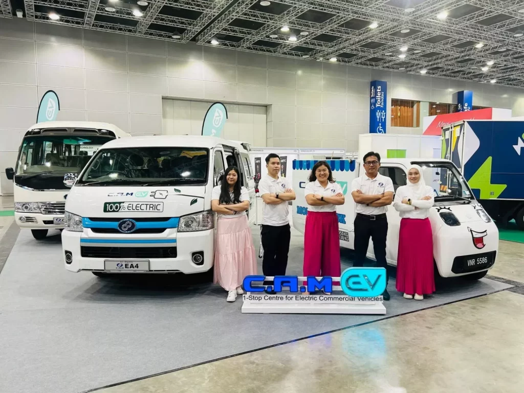 2025 CAM EV Microvan. Malasia.
