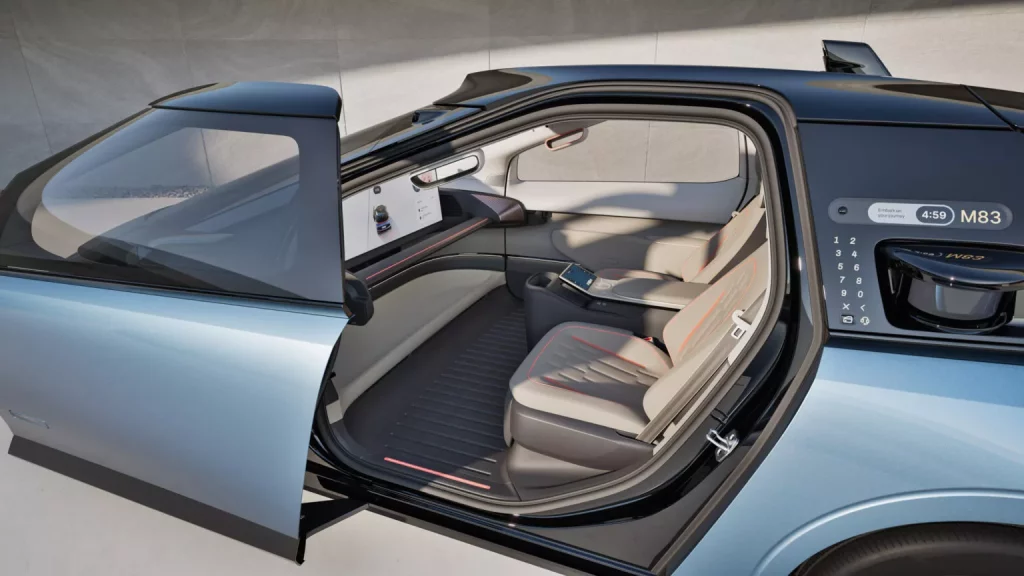 Verne: Cuando Rimac apunta mucho más lejos que a superdeportivos eléctricos con 2.100 CV de potencia 1 Motor16 2025 Verne. Rimac Robotaxi. Imagen interior.