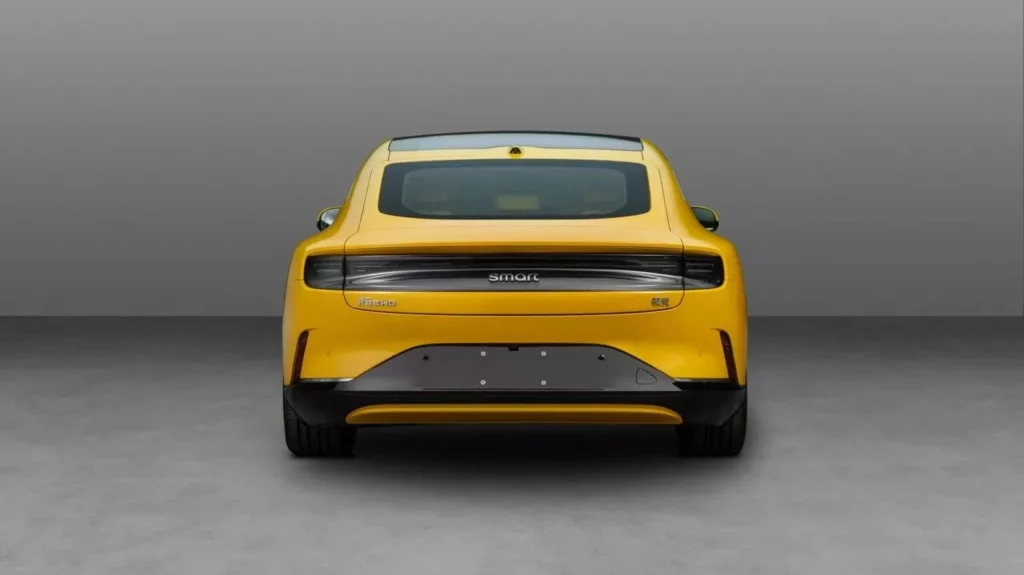 2025 Smart #6. Imagen trasera.