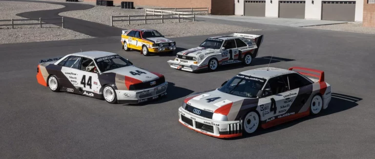 El característico 1-2-4-5-3 de Audi cumple 50 años. Una solución que rompía moldes