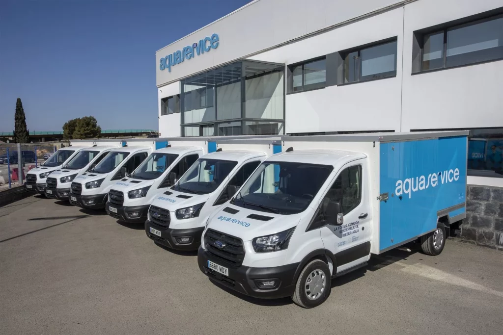 2025 Ford Pro Taller Móvil. Imagen Aquaservice.