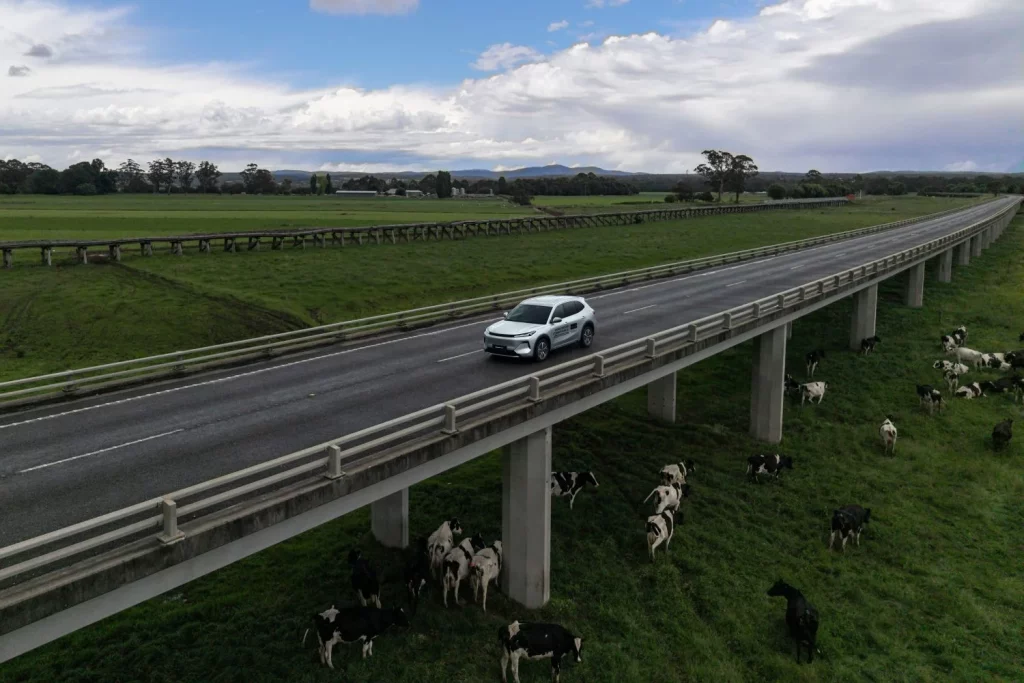 2025 Geely Starray EM-i. Imagen viaje.