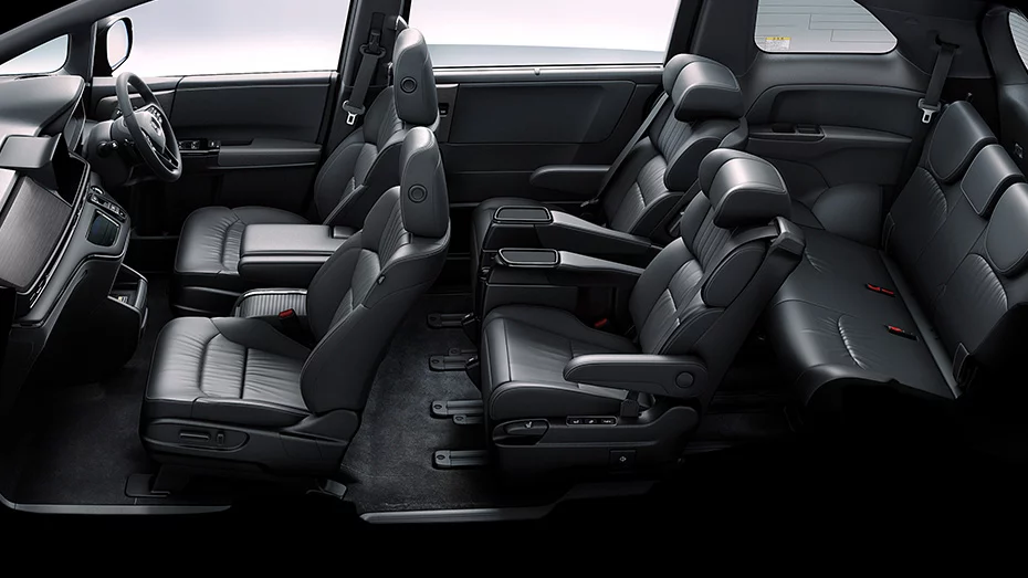 2025 Honda Odyssey e:HEV Japón. Imagen interior