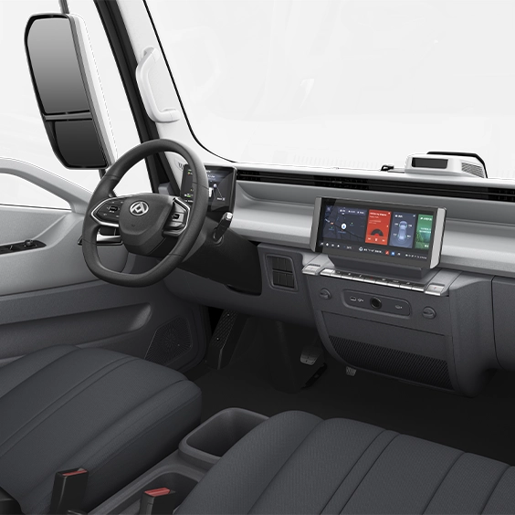 Maxus eDeliver 75: El camión eléctrico que promete revolucionar el transporte... incluso por precio 3 Motor16 2025 Maxus eDeliver 75. Imagen interior.