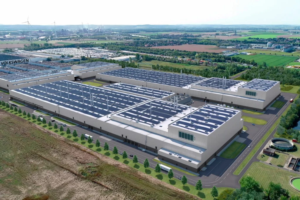 PowerCo arranca las máquinas de su gigafactoría de Salzgitter, Alemania 1 Motor16 2025 PowerCo Salzgitter. Volkswagen. Imagen exterior.