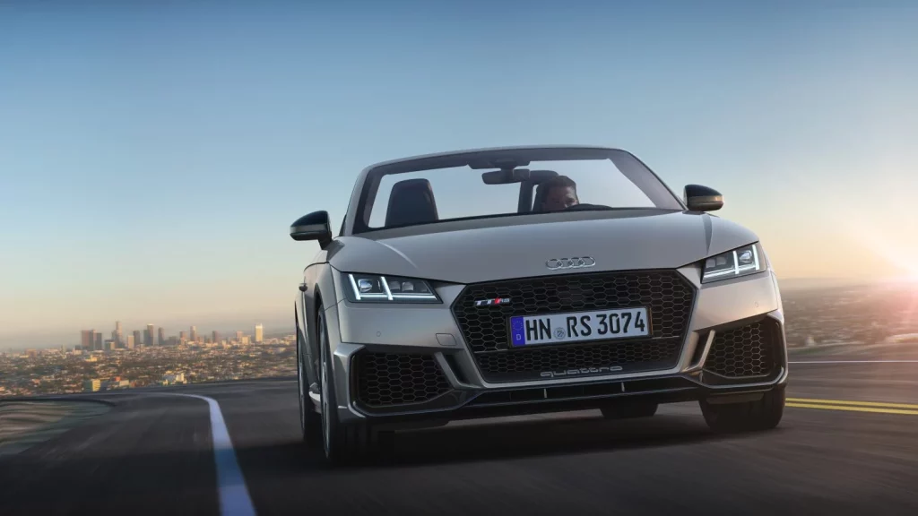 El característico 1-2-4-5-3 de Audi cumple 50 años. Una solución que rompía moldes 15 Motor16 22 Audi TT RS Roadster until 2023 Motor16