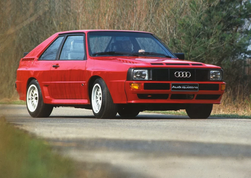 El característico 1-2-4-5-3 de Audi cumple 50 años. Una solución que rompía moldes 22 Motor16 31 Audi Sport quattro B2 model year 1984 Motor16