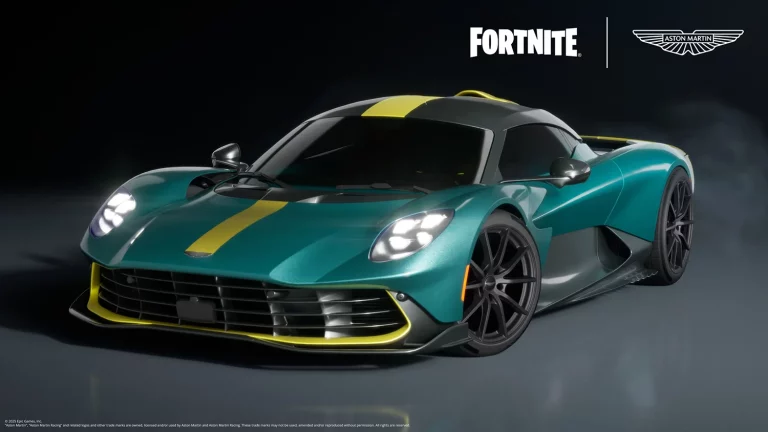 El Aston Martin Valhalla conquista el mundo gamer: debuta en Fortnite y Rocket League