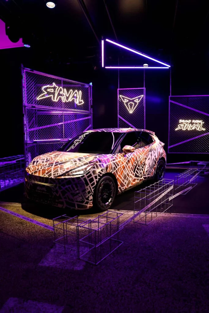 Cupra hace un guiño a las nuevas generaciones desvelando el Raval durante los TikTok Awards en Italia 1 Motor16 CUPRA TIKTOK AWARDS ITALIA RAVAL2 Motor16