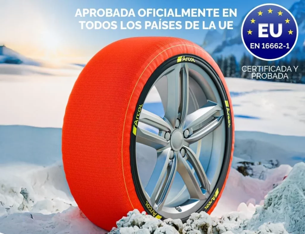 Cadenas textiles tela nieve Motor16