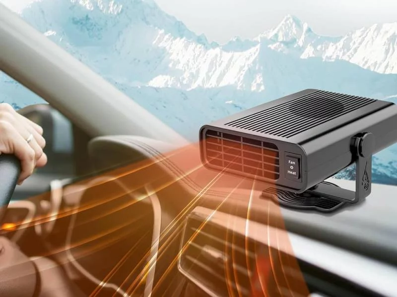Por solo 30 euros, Amazon tiene un accesorio con el que jamás volverás a pasar frío en el coche 2 Motor16 Calefactor portátil coche Amazon