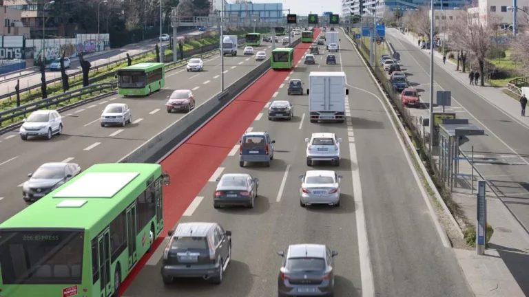 La DGT deja sin efecto el carril Bus-VAO de la A-2 entre Madrid y Alcalá esta semana tras las pruebas de agosto