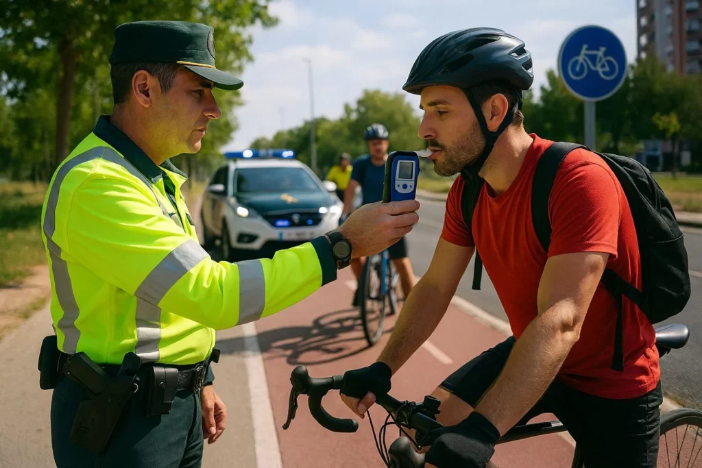 La Guardia Civil se pone firme con los ciclistas e intensifica los controles para multar con entre 100 y 200 euros por este gesto 2 Motor16 Copilot Guardia Civil ciclistas control Motor16