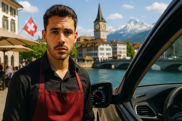 Alejandro (31), camarero: ‘Si vas a conducir en Suiza, que sepas que puedes acabar en la cárcel por un simple exceso de velocidad’
