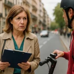 Dolores (55), agente de seguros: ‘La gente se lo toma a broma, pero no tener seguro en tu patinete eléctrico te puede costar 1.000 euros… y hasta llevarte a la cárcel’