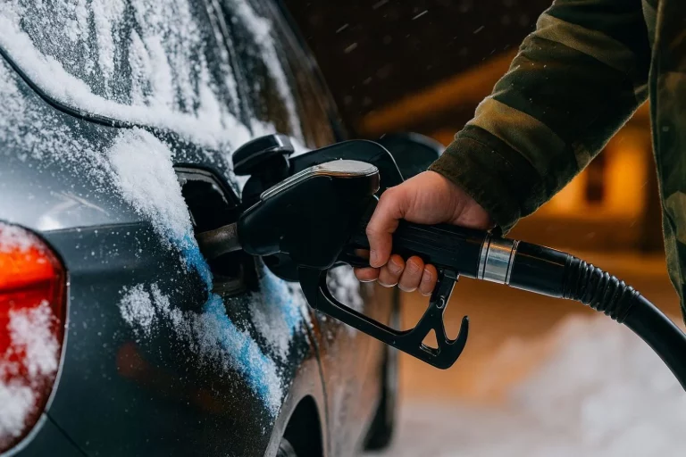 Javier (38), repartidor: «Con el frío se me congeló el diésel… ahora siempre reposto en esta gasolinera»