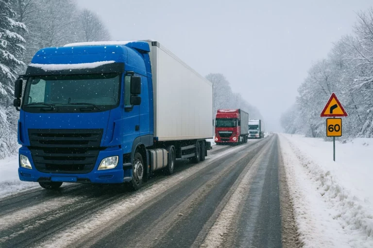 Rubén (55), camionero: «30 años conduciendo y el año pasado casi me mato en el puerto de Pajares… Ahora siempre llevo esto»