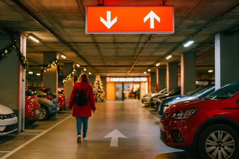 Esther (41), psicóloga: «Hay un truco infalible para encontrar aparcamiento en menos de 5 minutos en un centro comercial en Navidad»