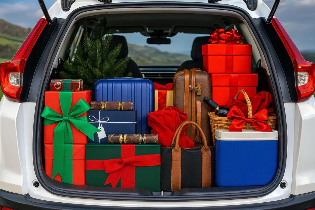 regalos navidad maletero coche