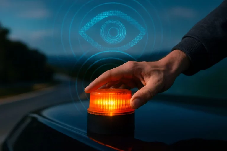 Marta (37), agente de Tráfico: «Las balizas V16 no te espían, eso es una leyenda urbana como otras muchas»