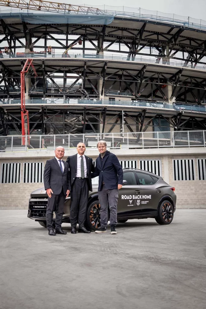 Cupra recorrerá España con un Formentor exclusivo para conectar a la afición del FC Barcelona 3 Motor16 Cupra Formentor FC Barcelona campana theroadbackhome2 Motor16