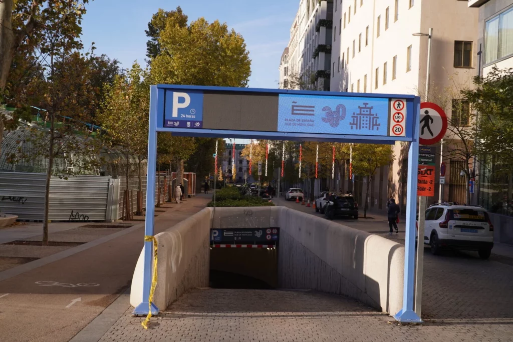 Centro de movilidad Plaza España