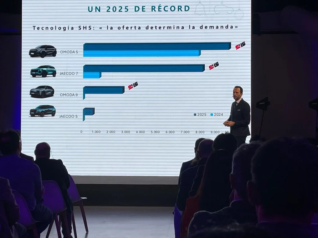 2025, el año inolvidable de Omoda & Jaecoo: 180% de crecimiento y 30.000 unidades en España 4 Motor16 FRANCESCO COLONNESE OMODA RESULTADOS 6 Motor16