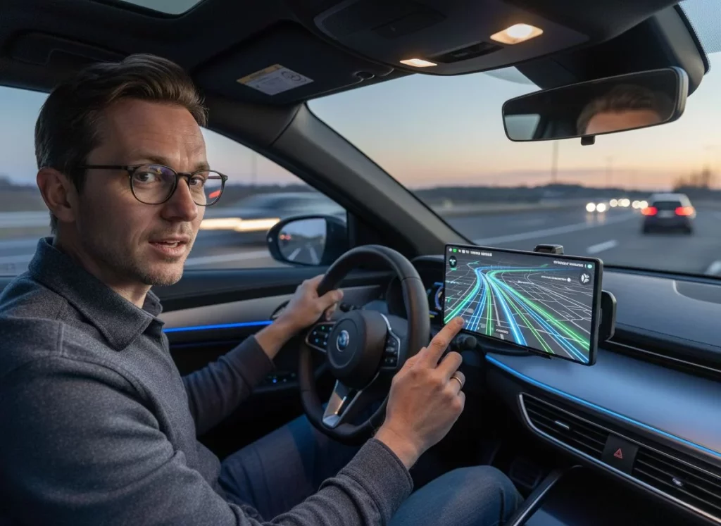 conductor al volante