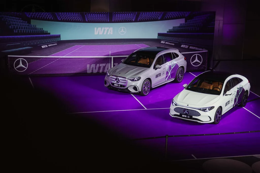 Mercedes-Benz acelera en las pistas: la marca de la estrella impulsa el tenis femenino 5 Motor16 MERCEDEDS BENZ WTA TENIS3 Motor16