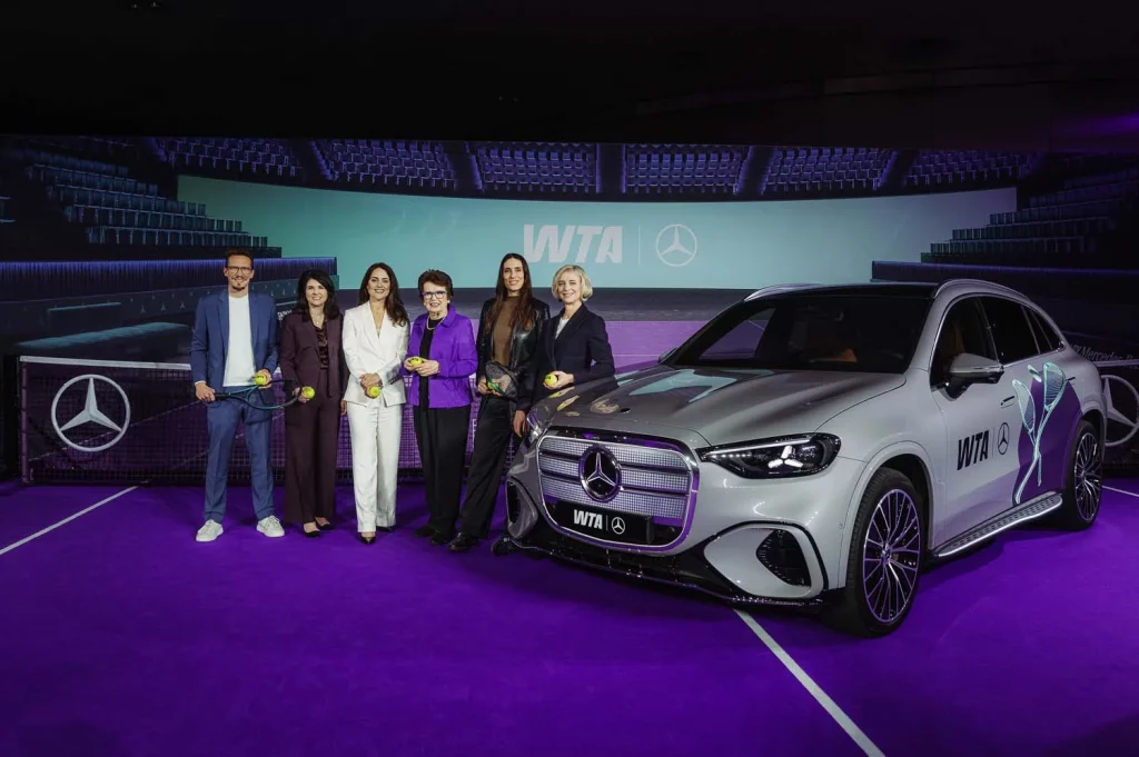 Mercedes-Benz acelera en las pistas: la marca de la estrella impulsa el tenis femenino 8 Motor16 MERCEDEDS BENZ WTA TENIS9 Motor16