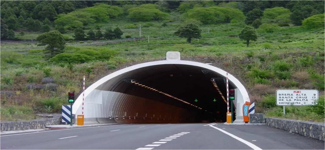 túnel de la cumbre la palma