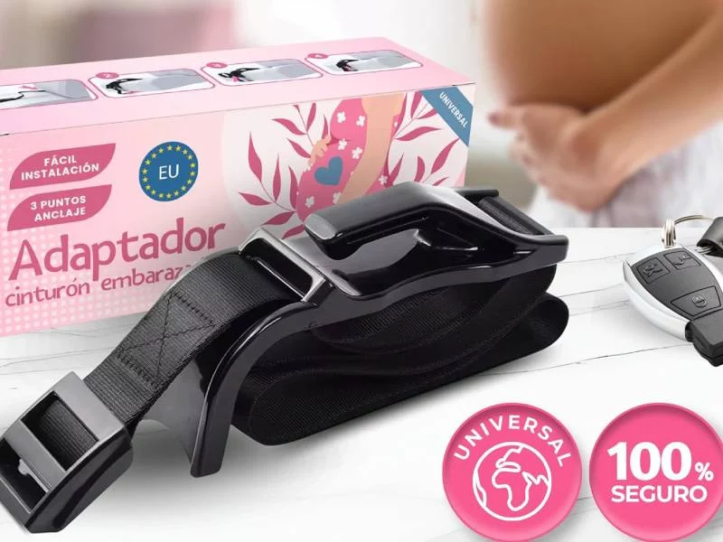 ¿Estás embarazada? Conduce segura con este accesorio de Amazon por menos de 14 euros 2 Motor16 adaptador cinturón embarazada Amazon