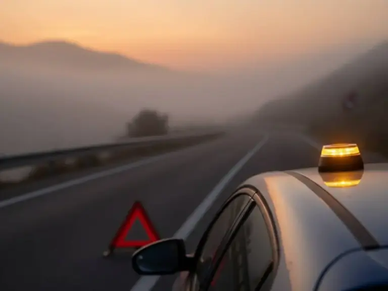 Mateo (47), policía: ‘Hay que diferenciar lo que es legal de lo que no. Y la baliza V16 no es legal’