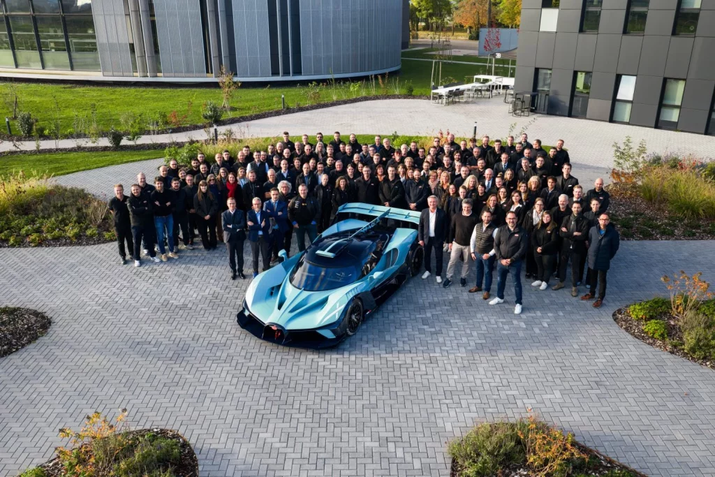 El 40.º y último Bugatti Bolide abandona Molsheim