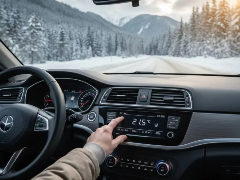 La DGT tiene claro a qué temperatura debes poner la calefacción de tu coche en invierno