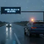 Desde hoy la baliza V-16 de la DGT es obligatoria y la Guardia Civil de Tráfico te lo recordará en tu cuenta corriente si no la llevas