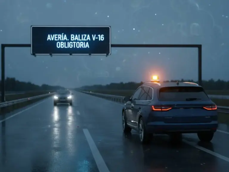 Desde hoy la baliza V-16 de la DGT es obligatoria y la Guardia Civil de Tráfico te lo recordará en tu cuenta corriente si no la llevas