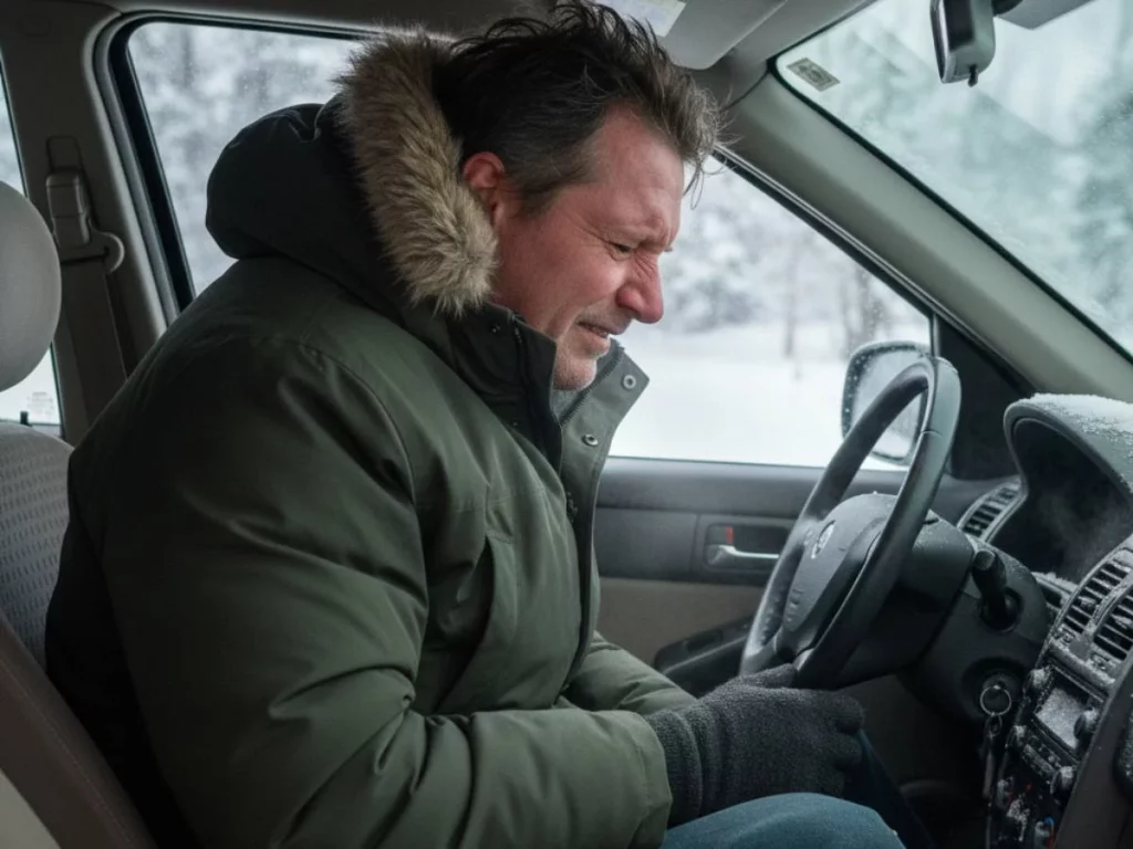 Por solo 30 euros, Amazon tiene un accesorio con el que jamás volverás a pasar frío en el coche 1 Motor16 conductor pasa frío en el coche