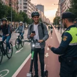 La Guardia Civil también vigilará que bicis y patinetes lleven este elemento de seguridad o les multará