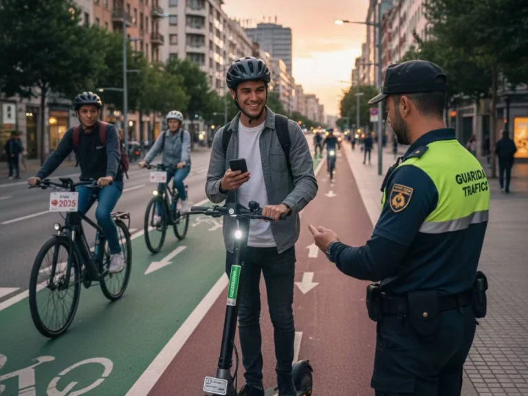 La Guardia Civil también vigilará que bicis y patinetes lleven este elemento de seguridad o les multará