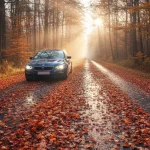 Ramón (51), chófer: «Ten mucho cuidado con las hojas secas en la carretera»