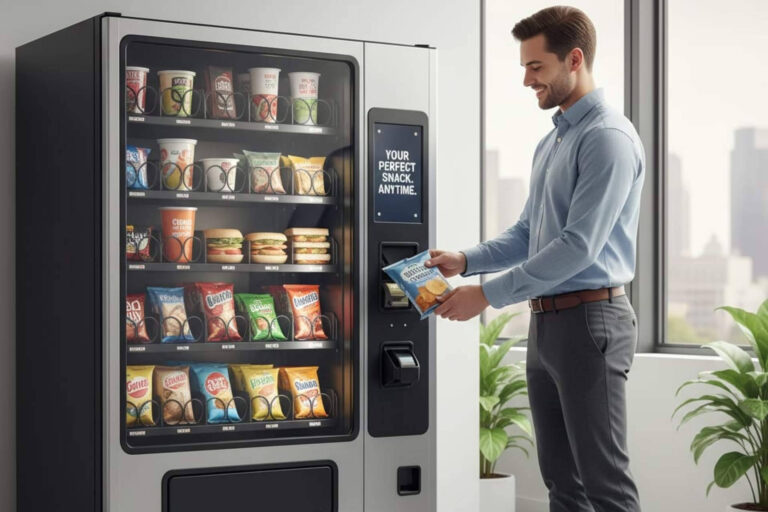 Vending en Madrid con máquina adaptable; C&B Señor personaliza soluciones para distintos productos