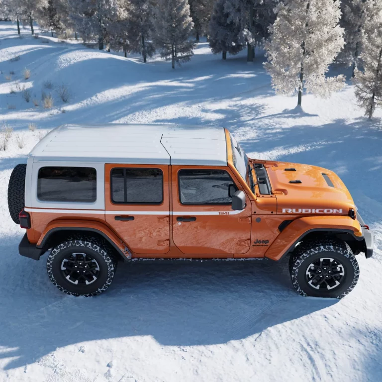 El Jeep Wrangler Whitecap recupera el diseño bicolor de los CJ Universales
