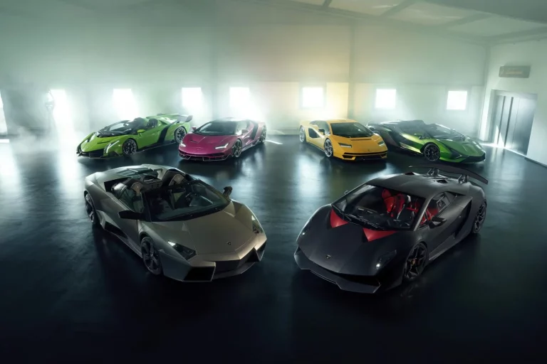 Lamborghini few-off: La colección única de un apasionado aficionado suizo