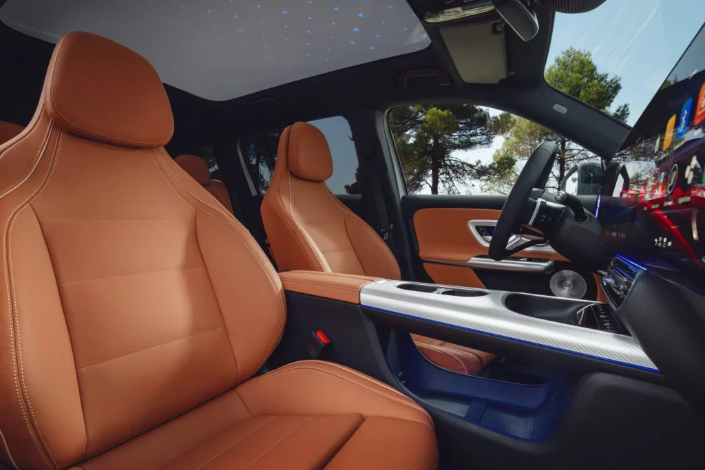 El nuevo Mercedes GLB eléctrico ofrece hasta 631 km de autonomía y siete plazas