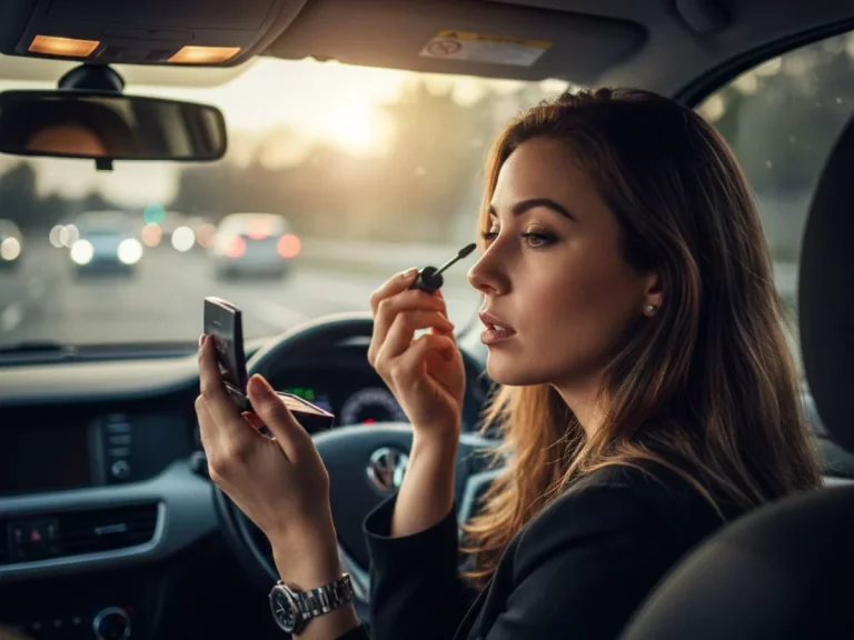 Claudia (28), modelo: «No se te ocurra nunca maquillarte al volante»