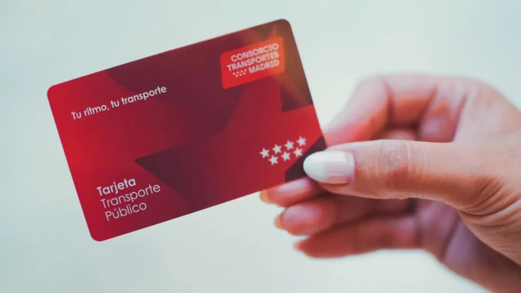 tarjeta roja comunidad de madrid transporte