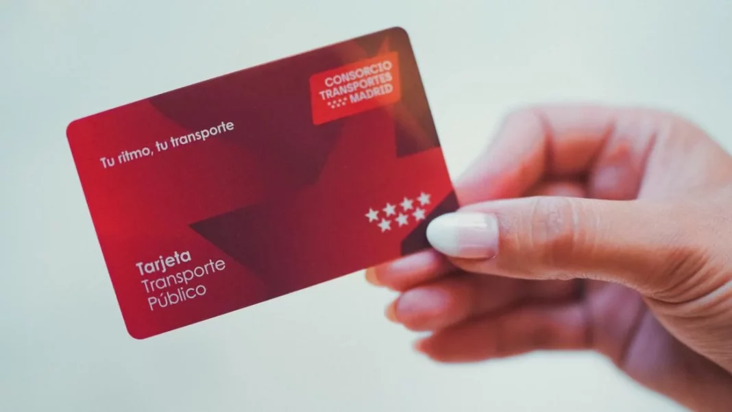 tarjeta roja comunidad de madrid transporte