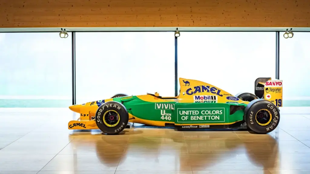 El Fórmula 1 con el que Schumacher comenzó a forjar su leyenda, sale a subasta 10 Motor16 1992 benetton b192 schumacher 15 Motor16